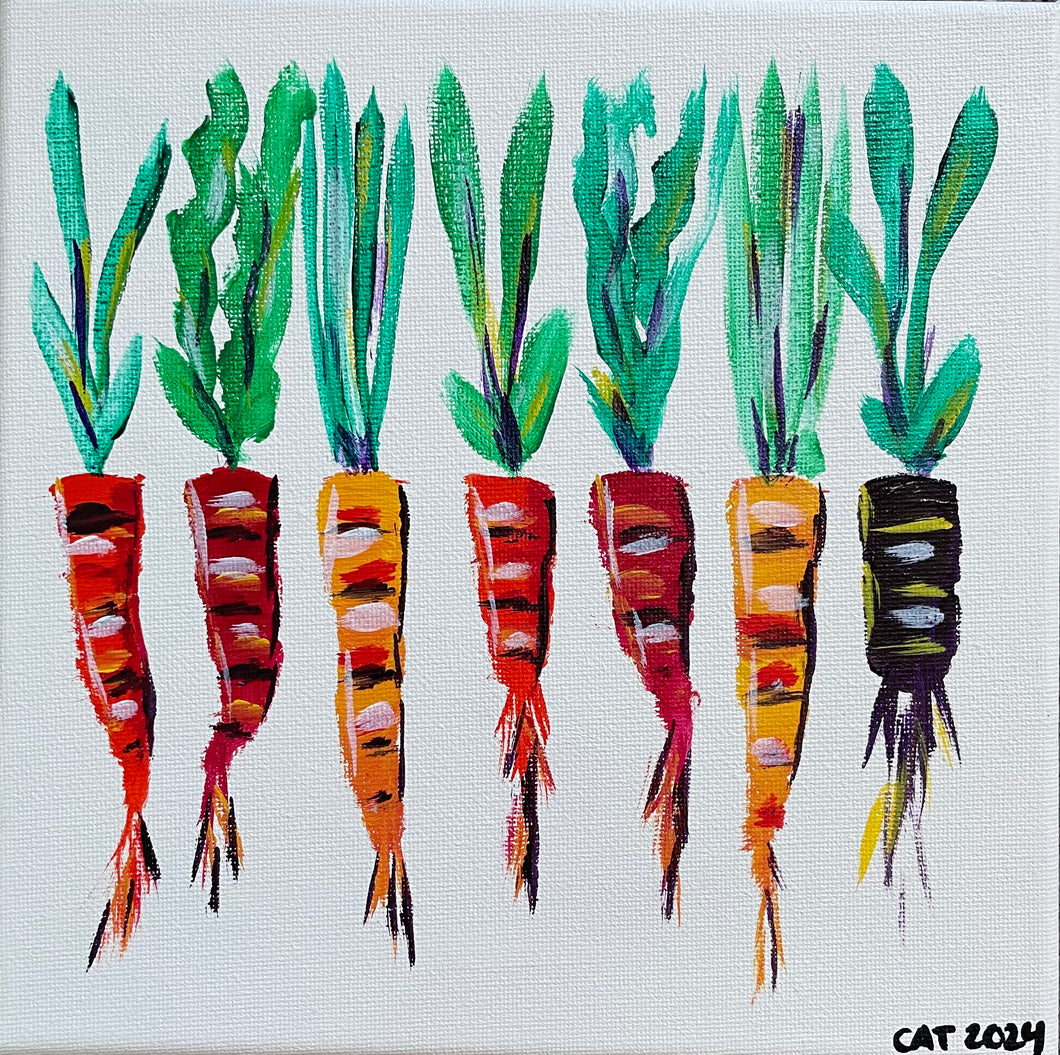 Carrot painting (sq)