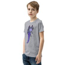 Load image into Gallery viewer, Purple Axolotl Youth Short Sleeve T-Shirt