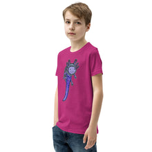 Load image into Gallery viewer, Purple Axolotl Youth Short Sleeve T-Shirt