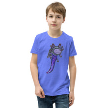 Load image into Gallery viewer, Purple Axolotl Youth Short Sleeve T-Shirt