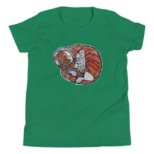 Load image into Gallery viewer, Youth Size Space Cat T-shirt