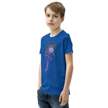 Load image into Gallery viewer, Purple Axolotl Youth Short Sleeve T-Shirt