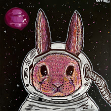 Load image into Gallery viewer, Bunny-stronaut print

