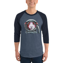 Load image into Gallery viewer, Space Guinea Pig 3/4 sleeve shirt