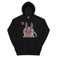 Load image into Gallery viewer, Space Bunny Unisex Hoodie