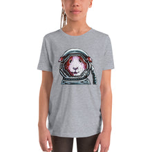 Load image into Gallery viewer, Space Guinea Pig, Youth Short Sleeve T-Shirt