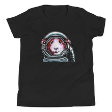 Load image into Gallery viewer, Space Guinea Pig, Youth Short Sleeve T-Shirt