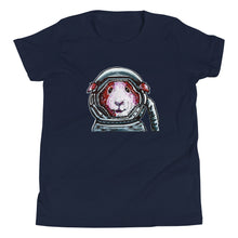 Load image into Gallery viewer, Space Guinea Pig, Youth Short Sleeve T-Shirt