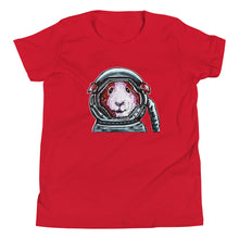 Load image into Gallery viewer, Space Guinea Pig, Youth Short Sleeve T-Shirt