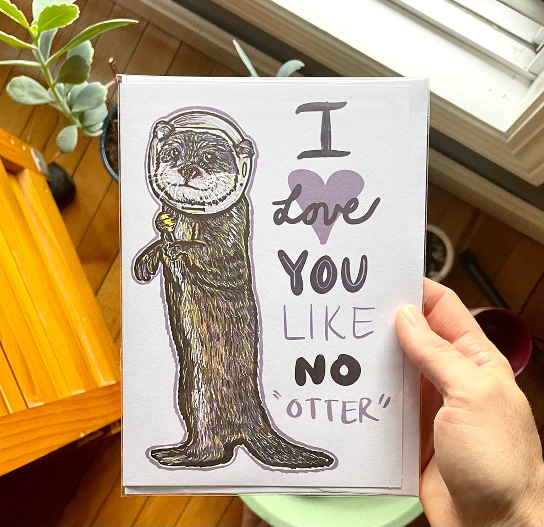 Otter card!