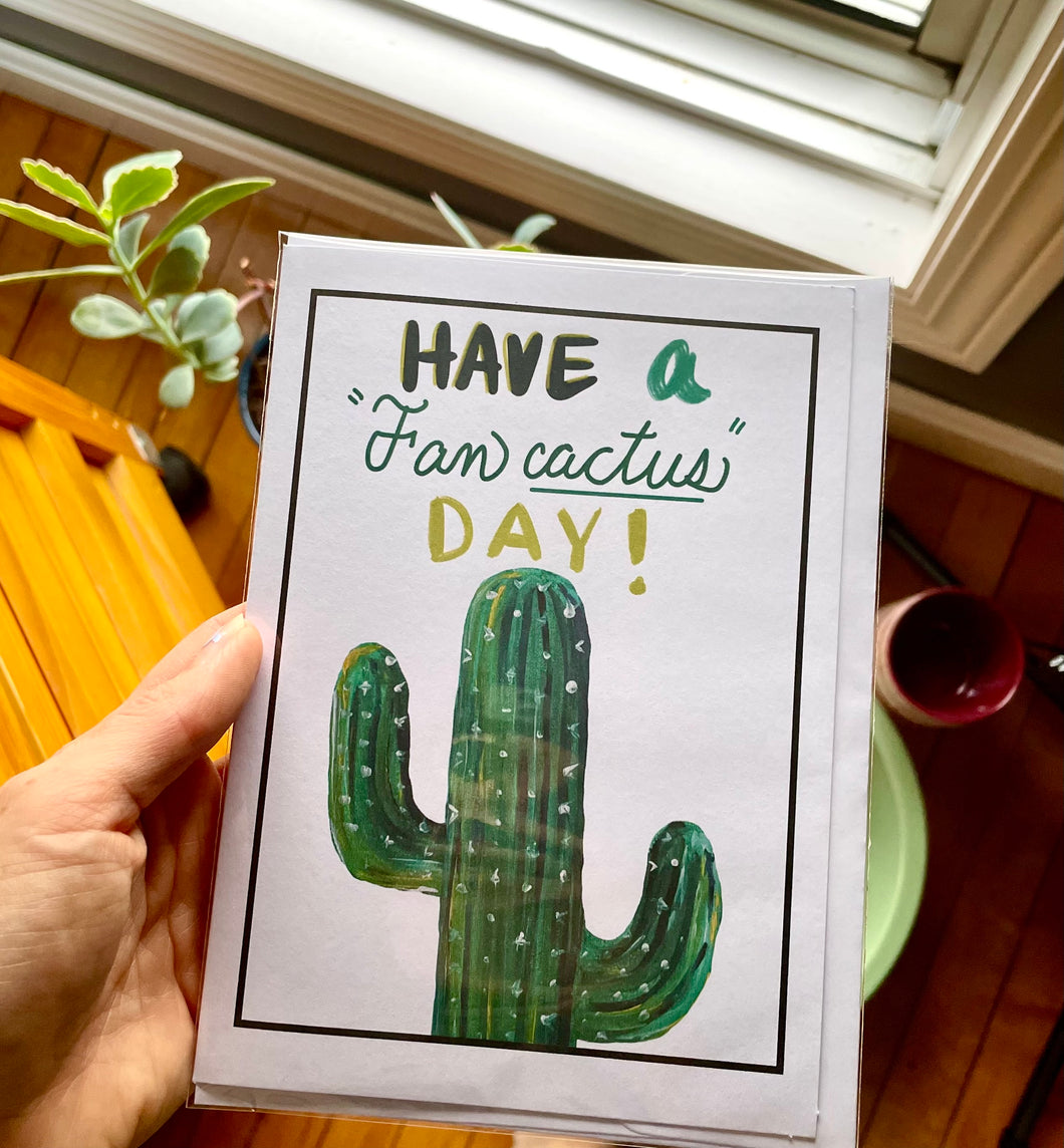 Cactus card!