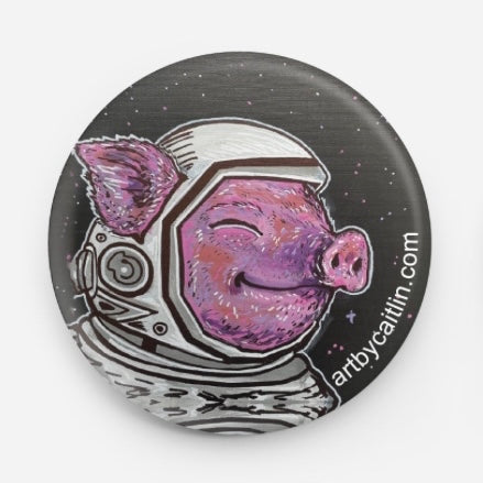 Space pig buttons!