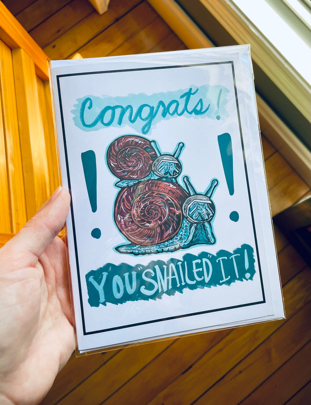 Space Snail card!