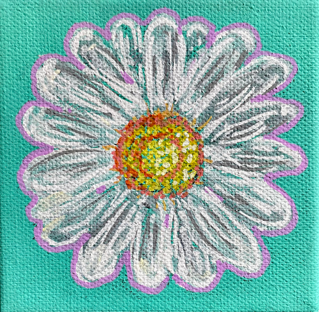 Daisy painting