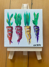 Load image into Gallery viewer, Mini carrot painting
