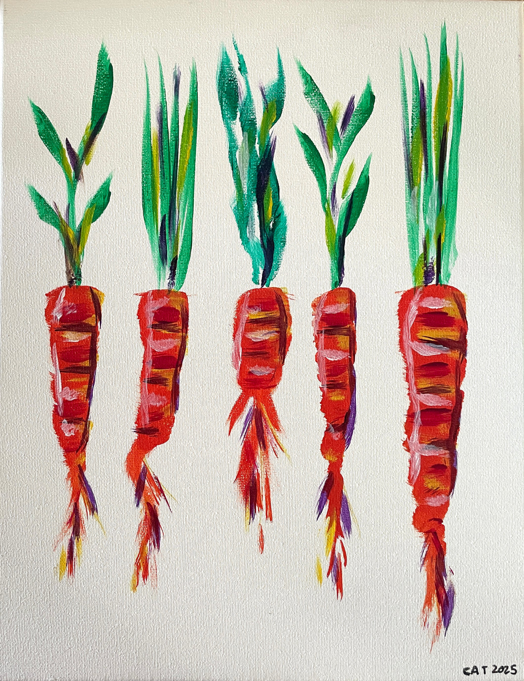 Orange carrots 9x12 (v)