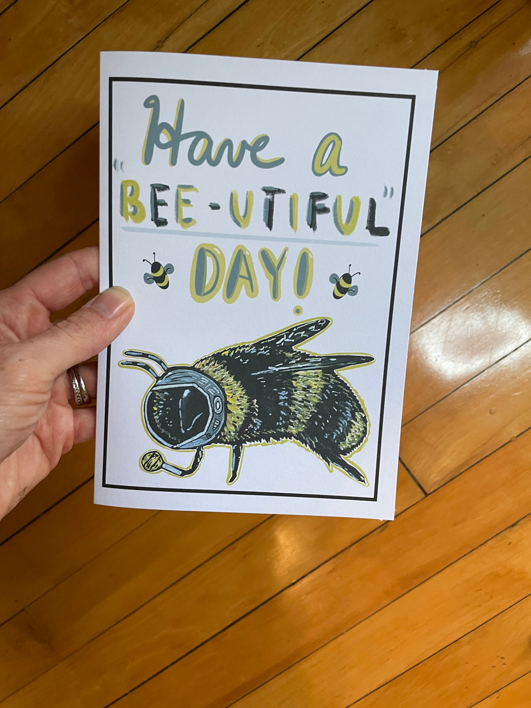 Bee card!