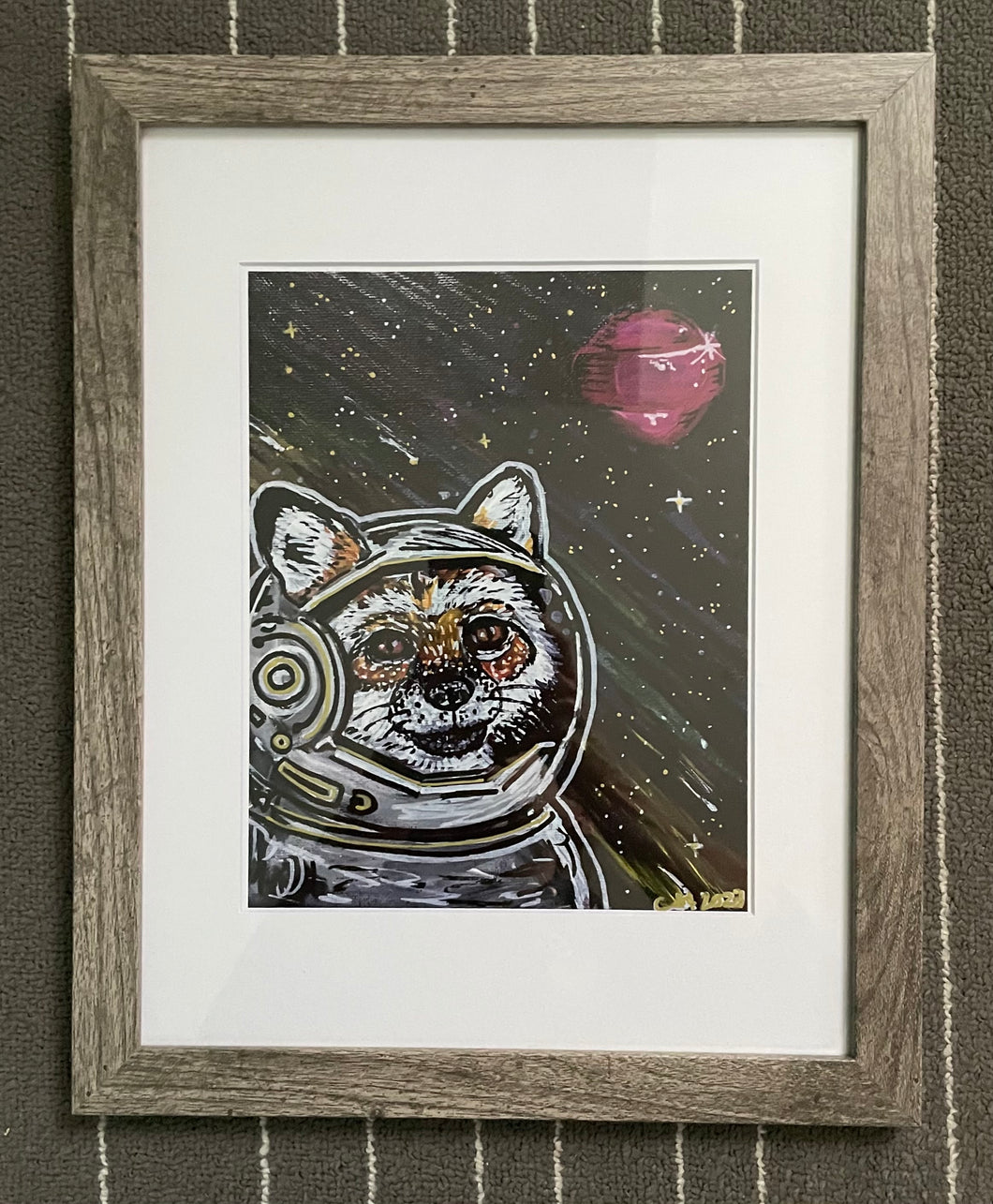 Limited Edition framed Fox print