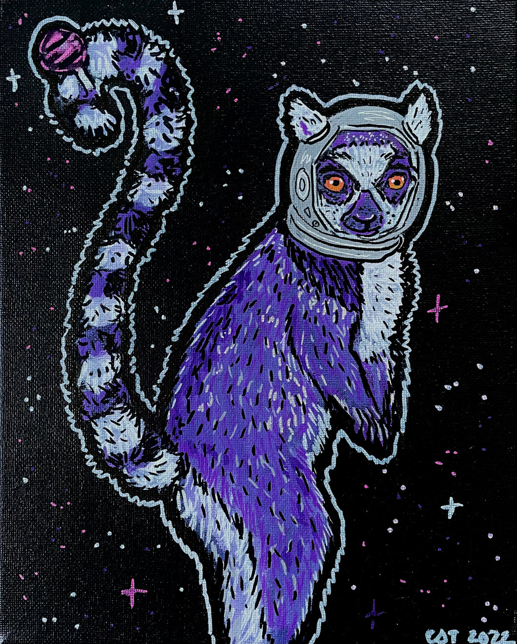 Space Lemur Print!