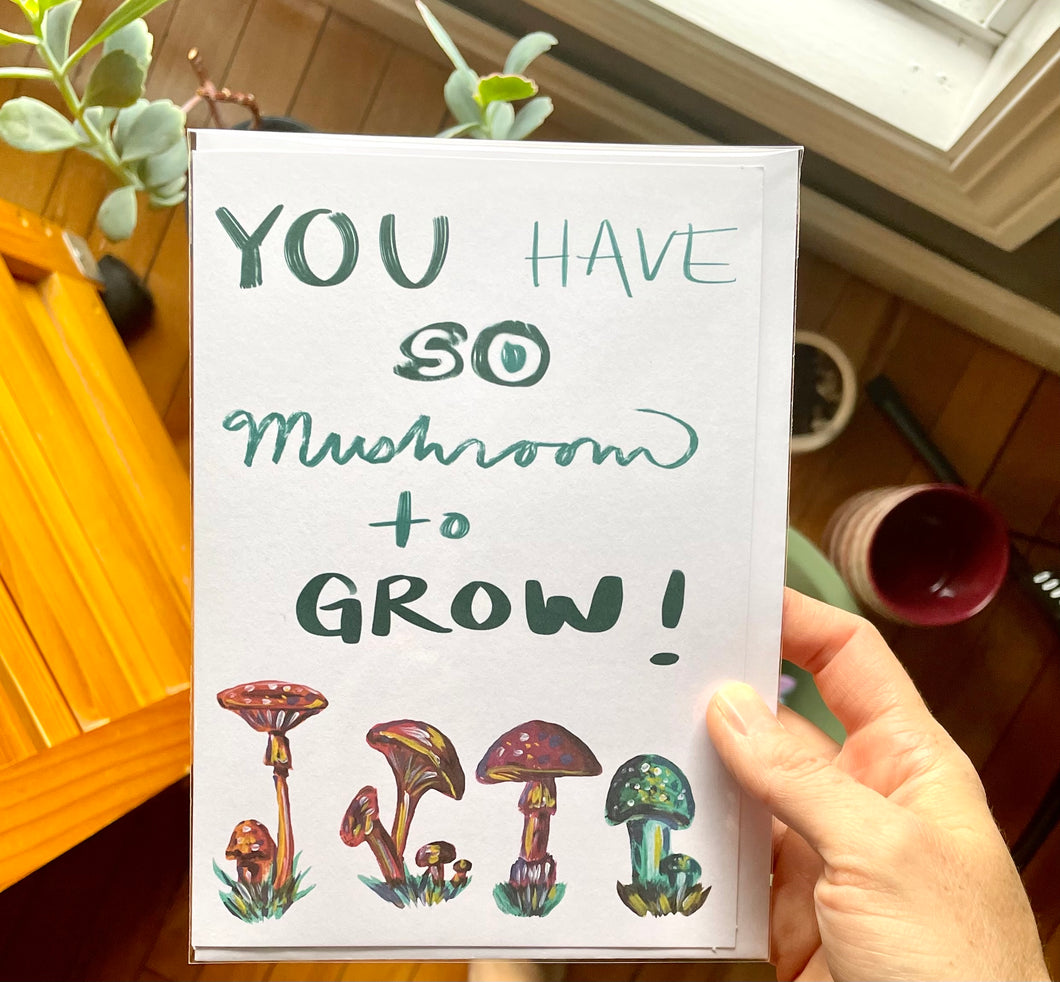 Mushroom Card!