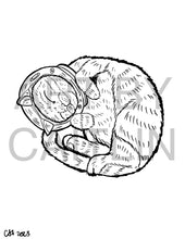 Load image into Gallery viewer, Cat coloring page!
