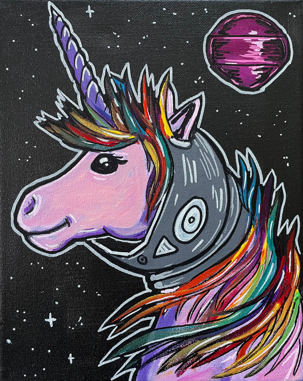 Space unicorn print #2