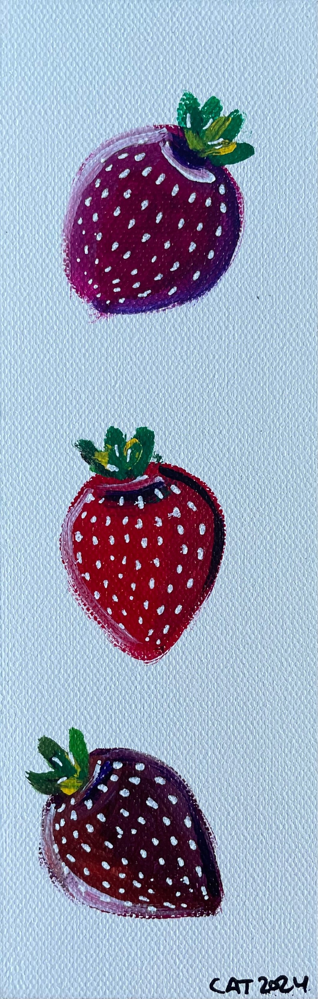 Mini tall strawberries