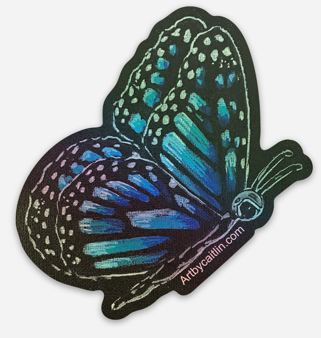 Space Butterfly sticker