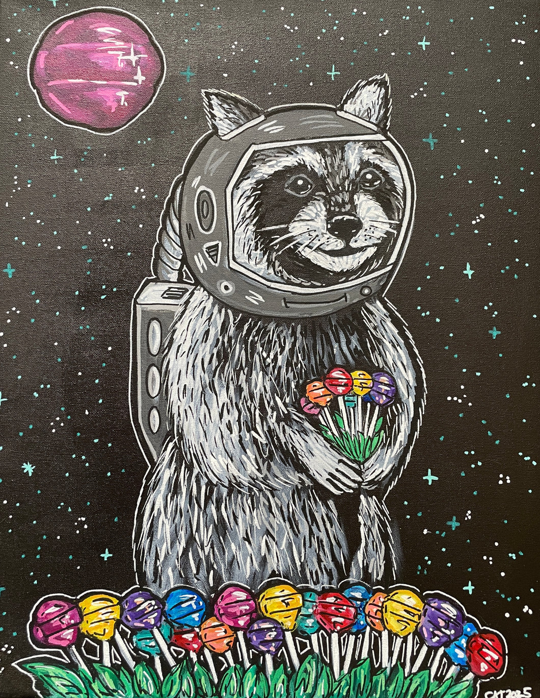 Large Space Raccoon