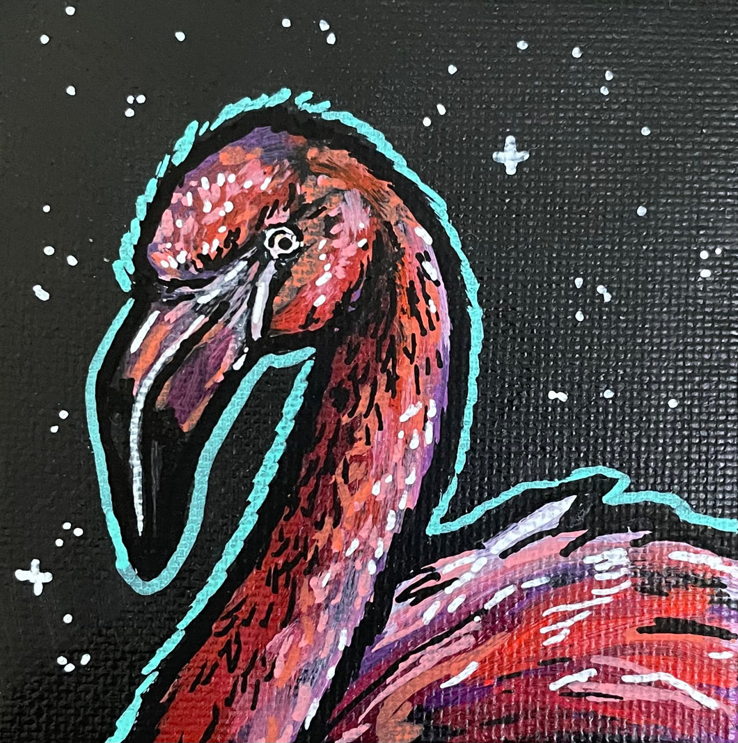 Mini flamingo