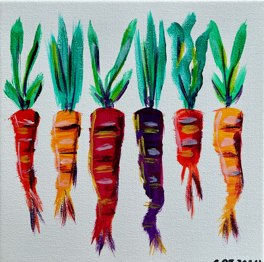 Carrot painting (sq)