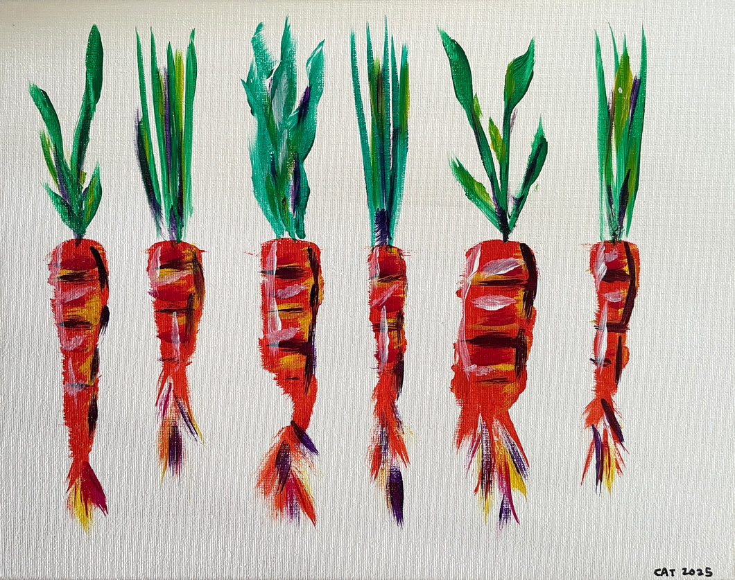 Orange Carrots 9x12 (h)