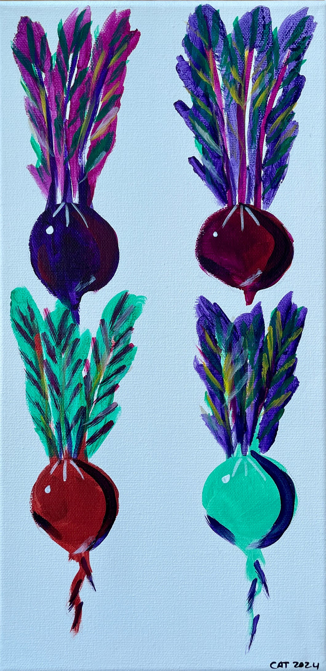 Colorful Beets 7x14 (v)