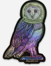 Load image into Gallery viewer, Space owl sticker
