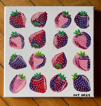 Load image into Gallery viewer, Small strawberries 8x8
