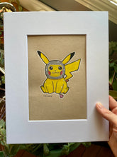 Load image into Gallery viewer, Space Pikachu sitting
