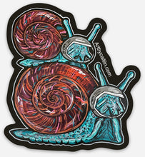 Load image into Gallery viewer, Space snail sticker
