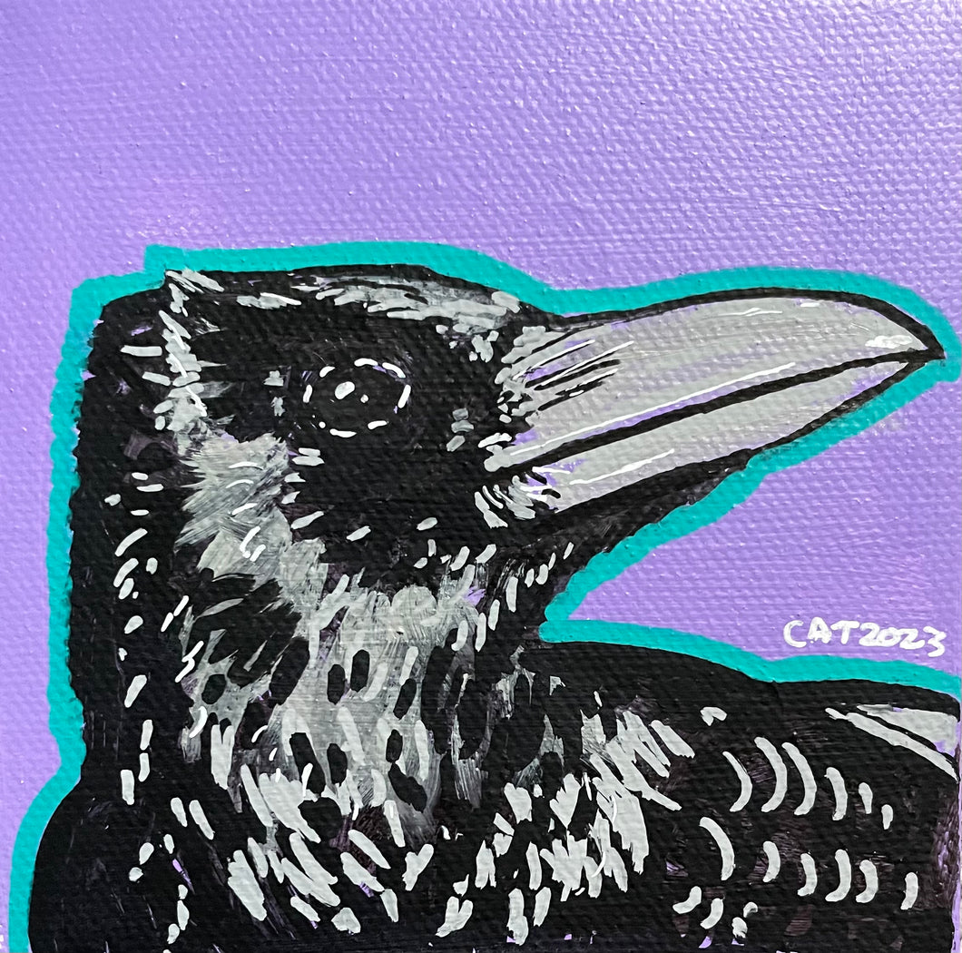 Raven magnet!