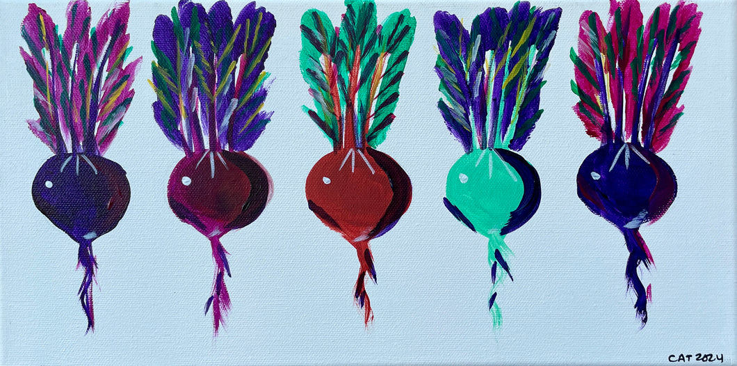 Colorful Beets 7x14 (h)