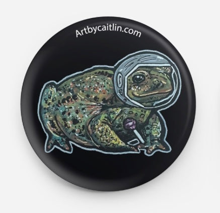 Space Toad buttons