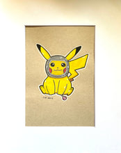 Load image into Gallery viewer, Space Pikachu sitting
