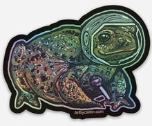 Load image into Gallery viewer, Space toad sticker
