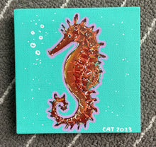 Load image into Gallery viewer, Seahorse magnet
