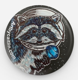 Raccoon buttons