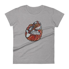Load image into Gallery viewer, Women&#39;s Space Cat T-shirt
