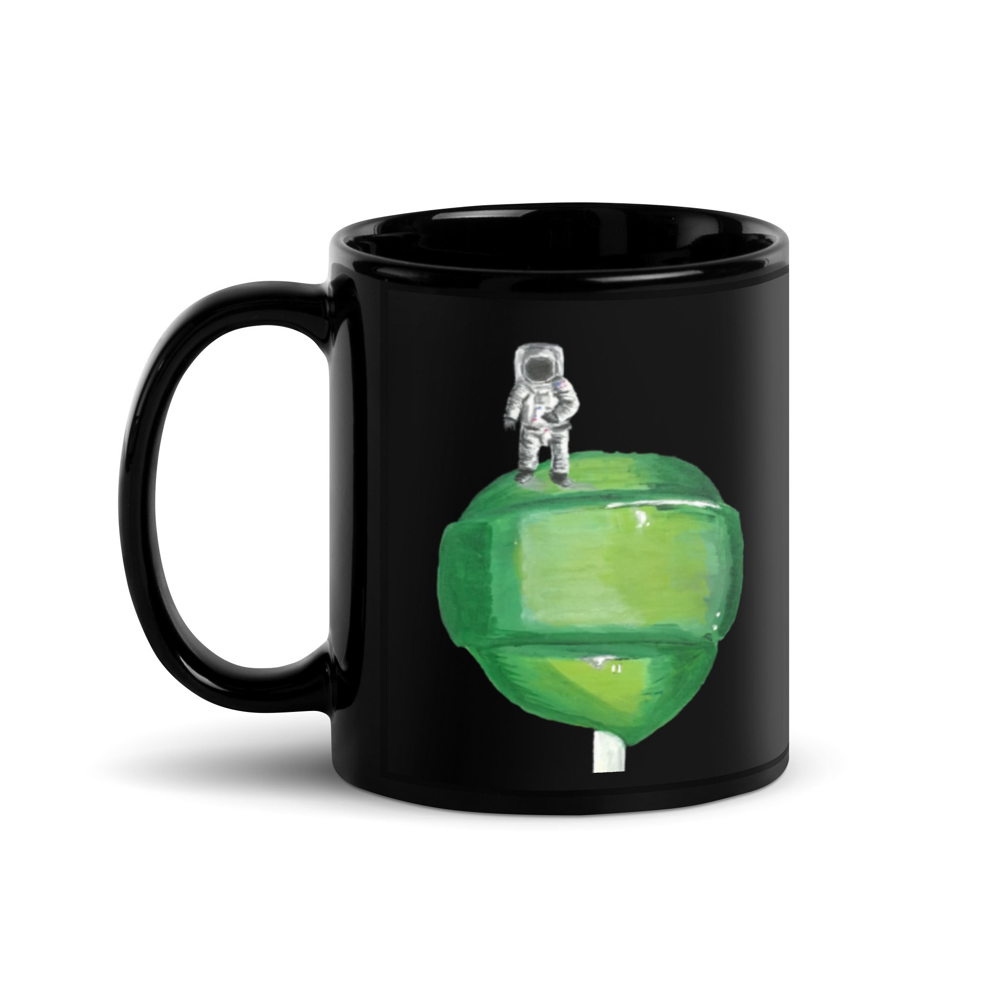 Green Space Lollipop Mug