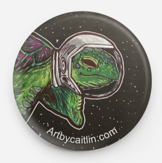 Space Turtle buttons