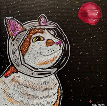 Load image into Gallery viewer, Calico-stronaut print
