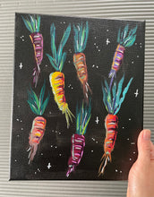 Load image into Gallery viewer, Dancing carrots small (b)
