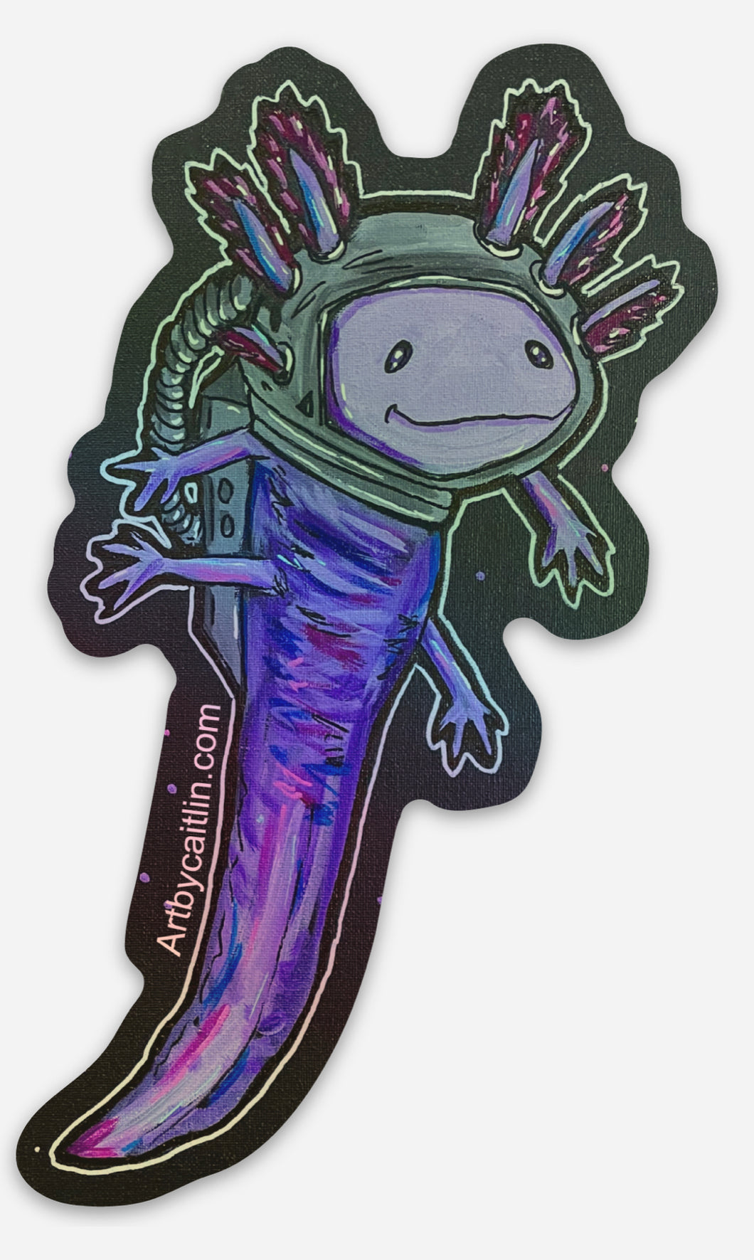 Axolotl #2 sticker